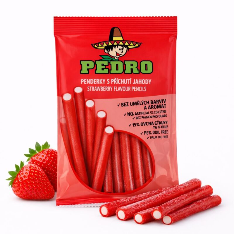 Pedro Pendreky s příchutí jahody 80 g